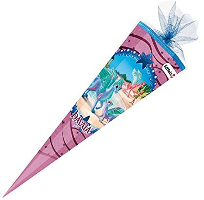 Schultüte mit Gravur / Zuckertüte / 85cm / eckig / Bayala Drachen