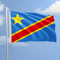 Drapeau CONGO 70 x 100 cm en polyester nautique 115 g/m² avec double pli périmétrique, corde et gaine. Traitement FLAME RETARDANT B1 adapté aussi bien à la fois IN/OUT DOOR – Fabriqué en Italie