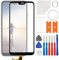 swark Kit de réparation en verre avant de 5,84 compatible avec Huawei P20 lite avec OCA avec numériseur tactile (pas d'écran LCD) avec kit d'outils