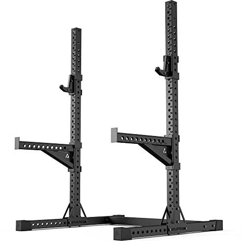 ATLETICA R7 Squat Rack | Verbessertes Modell in drei Höhen - 194cm, 203cm, 223cm | Größe 194cm