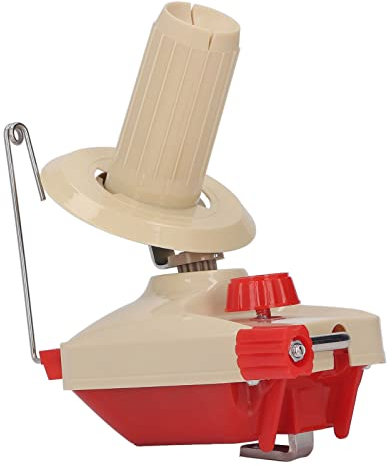 Garnknäuelwickler-Set, Handbetätigter Garnspinner Garnwickler Zum Häkeln, Stricken, Manueller Wollwicklerhalter mit 30 Kunststoffnadeln für Swift-Garn-Faserschnurknäuel