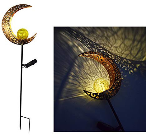 Garden Solar Lights Pathway Solarlampe für Außen Terrasse Hof Rasen (A)