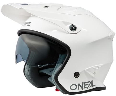 O'NEAL | Casque Moto | Enduro Adventure Street | Normes de sécurité ECE 22.05, Coque ABS, Pare-Soleil intégré | Volt Helmet Solid V.24 | Adulte