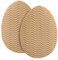 MOMBIY Nicht-Schuhpolster, selbstklebende Schuhgriffe, rutschfeste Schuhpolster, Geräuschreduzierung, Schuhkissen, Schuppen-Gummi-Sohlenschutz Accessoires (C, One Size)
