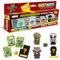#sbabam, Marvel Boomez Mystery Hero, Supereroi Marvel Personaggi, 4 Pz, Giochi per Bambini da Edicola, Supereroi Giocattoli I Guardiani della Galassia con Dadi e Carte da Gioco, 3 Eroi + 1 a Sorpresa