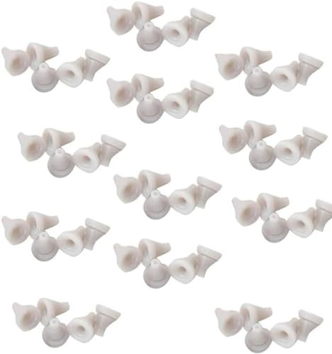 Taicols Ugelli Silicone Beccuccio Per Irrigatore Punte Rotonde Parti Di Per Soffione Doccia Sostitutivi Per Spruzzo Ugello In Riparazione Per Soffione Doccia Soffione Doccia Foro Di (60)