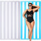 Winthome Strandtuch Wendbar (2er Pack), Strand Handtücher Groß 180x90cm, Mikrofaser Schnelltrocknend Leicht, Badetuch Strandtuch Sandfrei, für Damen Herren Reise Urlaub Schwimmen Sauna Yoga