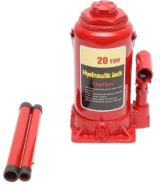 Generic Cric a bottiglia idraulico 20 tonnellate Martinetto Idraulico Jack Bottiglia 20 Ton
