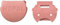 Mepal Campus Verschlussknopf, Ersatzverschluss für Campus Brotdose (mit Bento-Einsatz), Ersatzteil für Brotdosen ab 2018, PP, Soft Pink