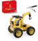 MocArt YK669S 3D Metal Puzzle Modell, Tow Truck Modell, 109 Teile, Baufahrzeug Modell Kit, Desktop Dekoration, Geschenke für Erwachsene