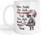 GOATINTHECOAT Humorous Zombie Doll Mug, Quirky Halloween Mug, Funny Halloween Mug.