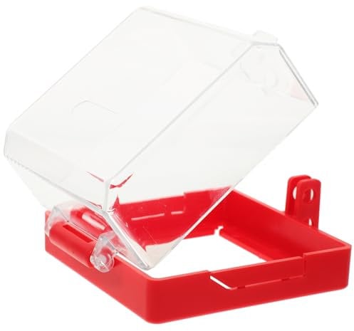 DOITOOL Coperchio Pulsante Protettivo Copertura Interruttore Parete Scatola Di Blocco Interruttore Protezione Pulsante Per Casa Ufficio Scuola Installazione Rapida Senza Attrezzi