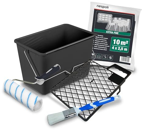 Nespoli - Kit de Peinture et de Fixation pour Murs intérieurs - pour travaux manuels - Utilisation Facile