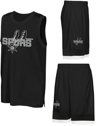 NBA San Antonio Spurs Ensemble débardeur et Short Noir