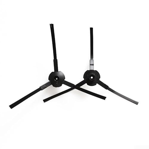 Feeshoppher Seitenbürsten 2er Set Ersatz Kehrmaschine Zubehör für Saugroboter passend für V5 V5S V5S Pro A4S V1 Easy Hair Pickup aus Ecken schonend zu Böden u