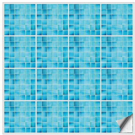 Kiwistar Piastrelle adesive per piastrelle, 5 x 5 cm, 50 pezzi