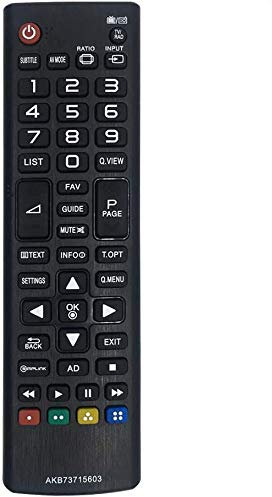 MYHGRC Reemplazo Mando a Distancia para LG AKB73715603 para Smart TV-No Requiere configuración Mando a Distancia para LG TV