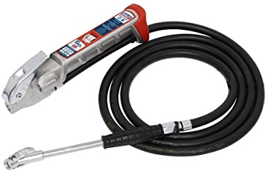 Sealey SA37/95 Tyre Inflator with 2.5M Hose & Twin Clip-On Connector