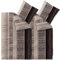 CelinaTex Touchme Biber Bettwäsche 155 x 220 cm 4teilig Baumwolle Bettbezug Greta beige grau schwarz