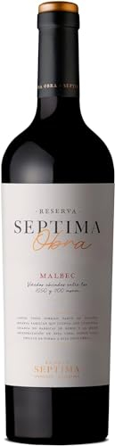Séptima Obra Malbec Reserva - Vino Tinto, 100% Malbec - Mendoza, Argentina - 75cl