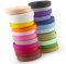 Summer-Ray Ripsband, 108 Meter (24 x 4,5 m), 6 mm, gemischte Farben