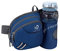 WATERFLY Gürteltasche Bauchtasche mit Flaschenhalter Damen und Herren, Atmungsaktiv Sport Hüfttasche für Laufen Radfahren Camping Klettern Reisen Wandern Joggen Hundetraining Königsblau
