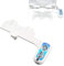 A&D Left Hand Bidet Toilet Seat Attachment, Hot&Cold Fresh Water Spray Bidet, Self-Cleaning Nozzles, Water Pressure Control, Non Electric, White
