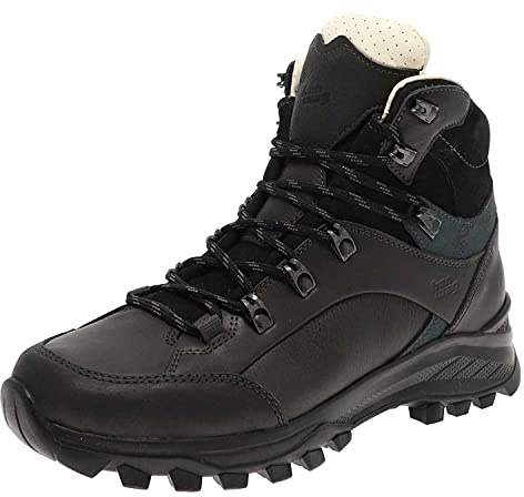 Hanwag Herren Trekkingstiefel Bangri Yakleder Wanderstiefel Grau 47 EU