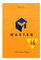 Calligraphe Clairefontaine 10707C - Packung mit 10 Schreibblöcken Calligraphe Master kopfseitig geheftet, DIN A7 7,4x10,5 cm, 50 Blatt kariert, 70g, Orange, 1 Pack