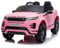 FINOOS Kinder Elektroauto Range Rover Evoque 12V Original Lizenz Kinderauto Kinderfahrzeug Elektroauto (Rosa)