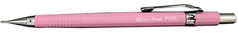 Pentel P200 Series Druckbleistifte, 0,5 mm, Pastellrosa, 12 Stück