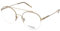 Calvin Klein Unisex CK19144F Sunglasses, Gold Tone, 50