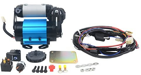 Lamerto 12V High Performance Air Compressor Replacement for CKMA12 On-Board, for Tire Inflation, Air Locker Activation