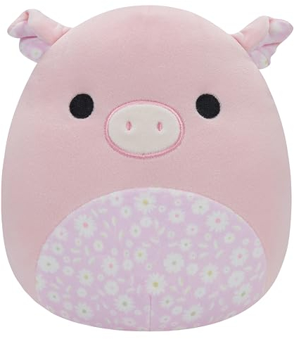 Squishmallows Squishmallow Plüschtier Peter das Schwein 19 cm Kuscheltiere Original 2024