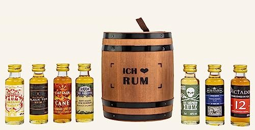 Rum Tasting Fass Ich liebe Rum 7 x 20 ml Ø41.7%% Vol.