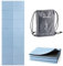 Avoalre Yogamatte 173X61CM Faltbare Gymnastikmatte rutschfest und leicht, Tragbare Trainingsmatte 5MM Yoga Matte für Reise,Yoga, Pilates & Workout