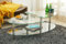 S & S Saldos y Stocks Mesa de Centro de Cristal Templado XS, 110x60 cm