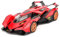 TGRCM-CZ 1/32 Lamborghini V12 Vision GT Modellauto, Zink Legierung Pull Back Spielzeugauto mit Ton und Licht für Kinder Jungen Mädchen Geschenk (rot)