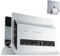 PULWTOP USB C Docking Station, Verticale Docking Station on M.2 NVMe SSD Custodia(SSD non incluso), 4K@60Hz, 2 USB C10Gbit/s, Supporto macbook Stand Dock Compatibile con MacBook, Mac Mini &Laptops