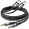 Cable Jack a USB C 1M 2Pack, Cable Auxiliar Coche Tipo C cable USB C jack 3.5 mm Audio para iPhone 16e/16/16 Plus/16 Pro Max/15/15 Plus/15 Pro Max, Samsung S25/S24/S23/S22/S21, Pixel, Huawei, Xiaomi