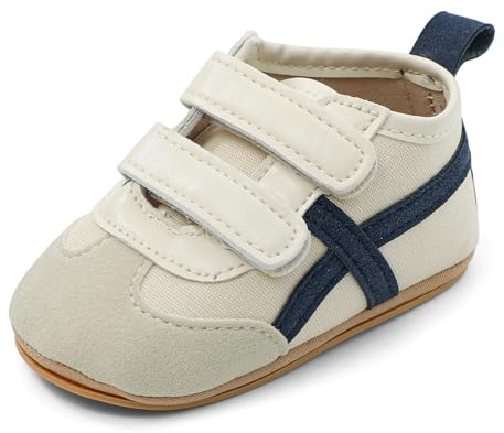 MASOCIO Chaussures Bébé Garcon Fille Premiers Pas Souple Chaussures Antidérapants Sneakers Basses Bébé 3-18 Mois