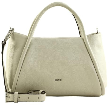 Abro Leather Dalia Shopper Willow Ivory