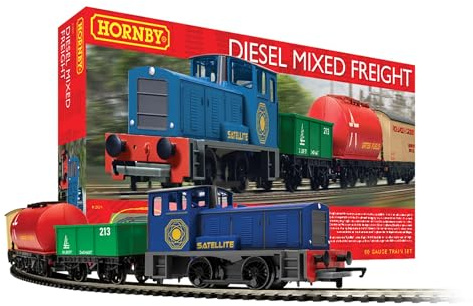 Hornby R1292M Güterzug-Set Diesel, gemischt, 00