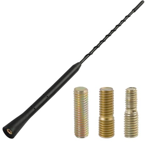 Autoantenne 28cm, Autoantenne Kurz, Dachantenne Auto mit Starkem Empfang, Ersatz für Auto antenne kurz, Dachantenne Kompatibel mit Allen Fahrzeugmodellen,Wasserdicht, Langlebig