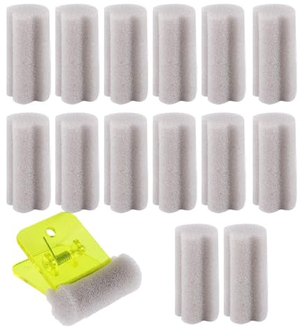 Table Tennis Glue Brush, Professional Secure Clamp Cleaner, Deep Cleaning Absorbent Sponge Wipe for Table Tennis Racket Rubber Care, Precision Cleaning Tool for Glue Application and Maintenance