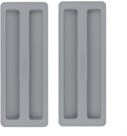 2 Pack Silicone Toaster Covers Effective Dust Protection for Standard 2 Slice Toasters, Heat Resistant Kitchen Essential (Grey)