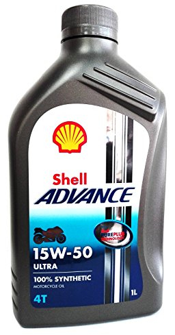Shell Advance Ultra 15W50 4T API SM/JASO MA2-1 Liter