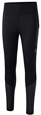 Erima Leggings Training Damen schwarz, 38 Damen