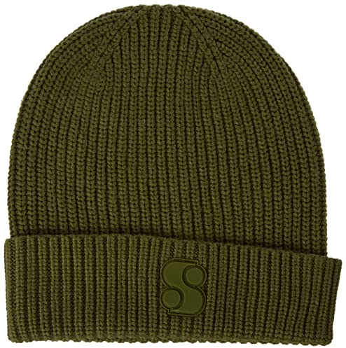 s.Oliver Accessories Women's Mütze, Khaki/Oliv, One Size
