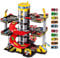 MOLTO | 5 etages Parking pour Les Enfants avec Garage, rampes, Linge, Ascenseur, Station-Service et Zone ennuyeuse | Comprend 10 Voitures | Toys éducatifs pour Enfants | + 3 Ans